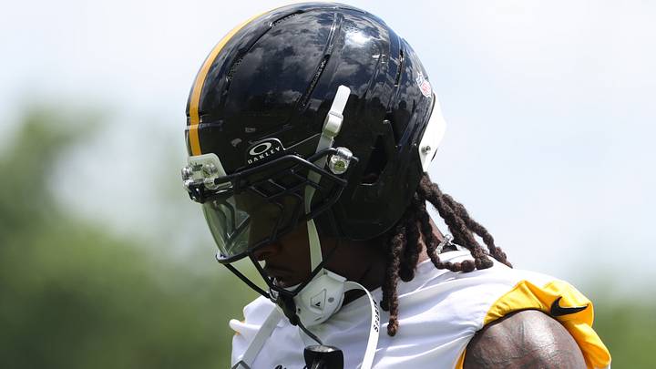 Pittsburgh Steelers running back Kaleb Johnson Pittsburgh Steelers running back Kaleb Johnson