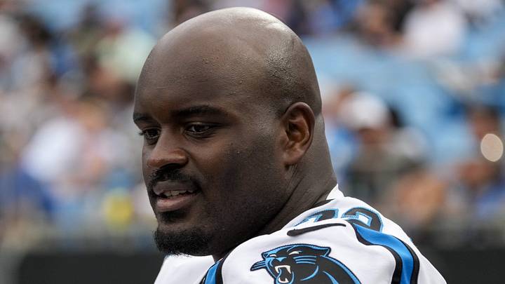 Carolina Panthers offensive tackle Taylor Moton