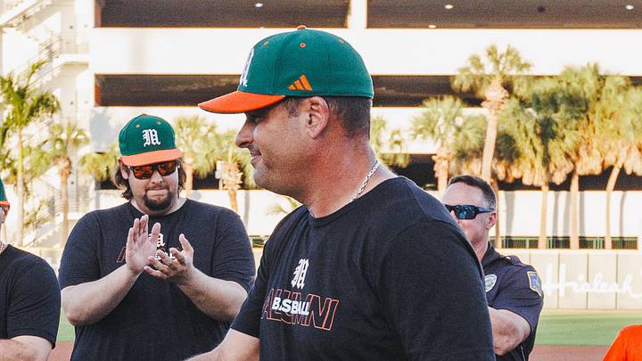J.D. Arteaga during Alumni Day 