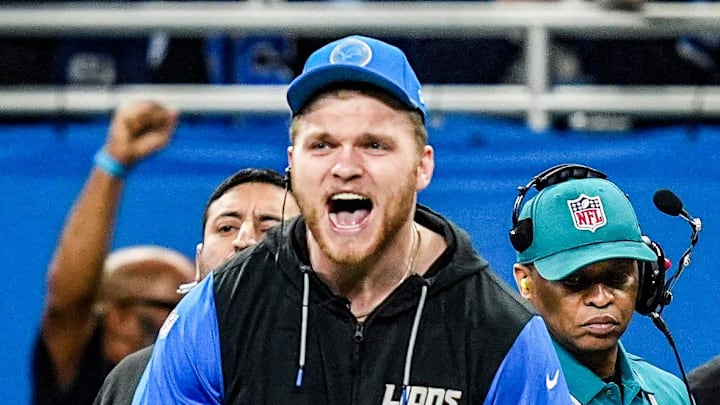 Detroit Lions Aidan Hutchinson.