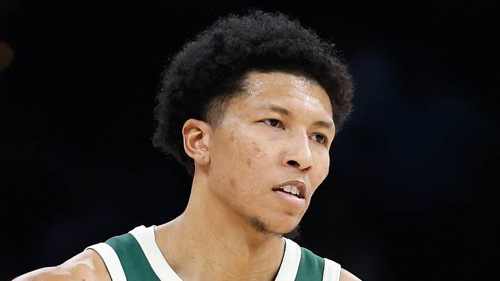 Milwaukee Bucks forward MarJon Beauchamp (3) walks down the court after a play against the Oklahoma City Thunder during the second half at Paycom Center on February 3, 2025.