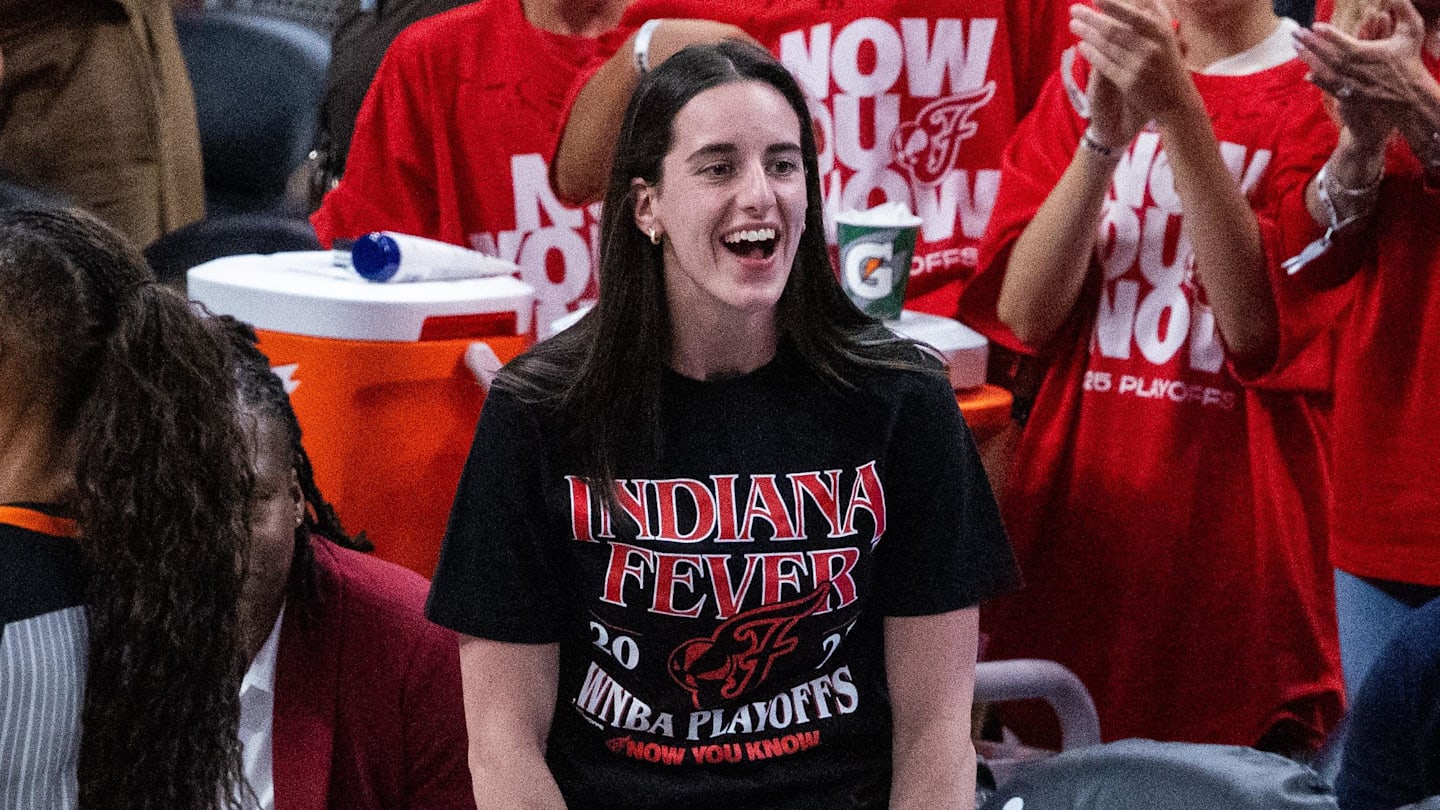 Caitlin Clark Drops Mic with 2-Word Message After Fever Playoff Series Win