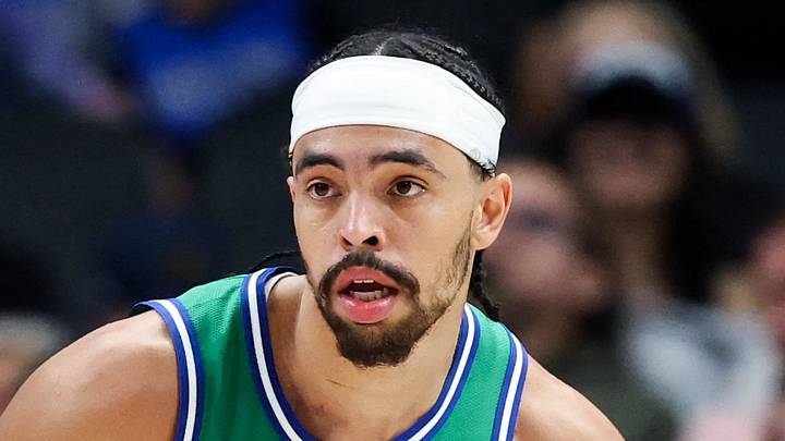 Dallas Mavericks guard Ryan Nembhard (9) at American Airlines Center on April 12, 2026. Dallas Mavericks guard Ryan Nembhard (9) at American Airlines Center on April 12, 2026.