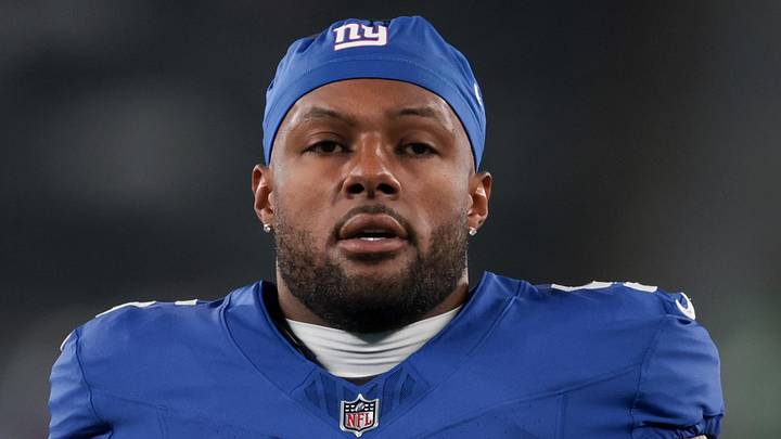 New York Giants pass rusher Kayvon Thibodeaux New York Giants pass rusher Kayvon Thibodeaux