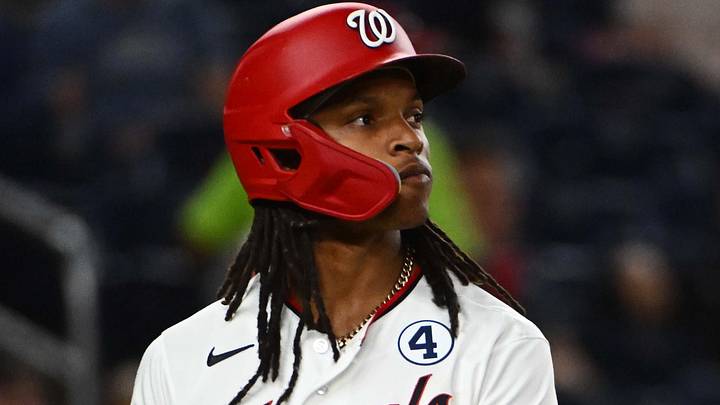 Washington Nationals shortstop CJ Abrams Washington Nationals shortstop CJ Abrams