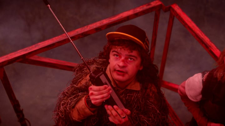 STRANGER THINGS: SEASON 5. Gaten Matarazzo as Dustin Henderson in Stranger Things: Season 5. STRANGER THINGS: SEASON 5. Gaten Matarazzo as Dustin Henderson in Stranger Things: Season 5.