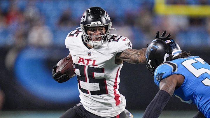 Tyler Allgeier and the Atlanta Falcons bullied the Carolina Panthers the last time they were in Charlotte. Tyler Allgeier and the Atlanta Falcons bullied the Carolina Panthers the last time they were in Charlotte.
