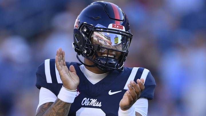Mississippi Rebels quarterback Trinidad Chambliss Mississippi Rebels quarterback Trinidad Chambliss