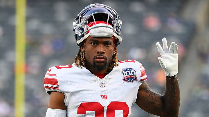 New York Giants running back Eric Gray New York Giants running back Eric Gray
