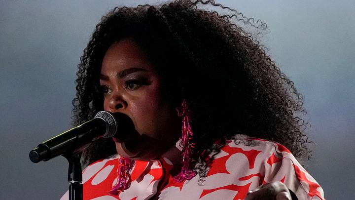 Jill Scott performs during the Cincinnati Music Festival