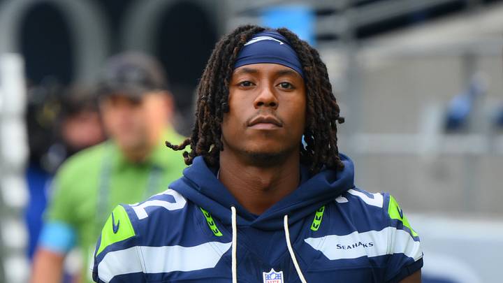 Seattle Seahawks wide receiver Rashid Shaheed (22) before the game against the Dallas Cowboys