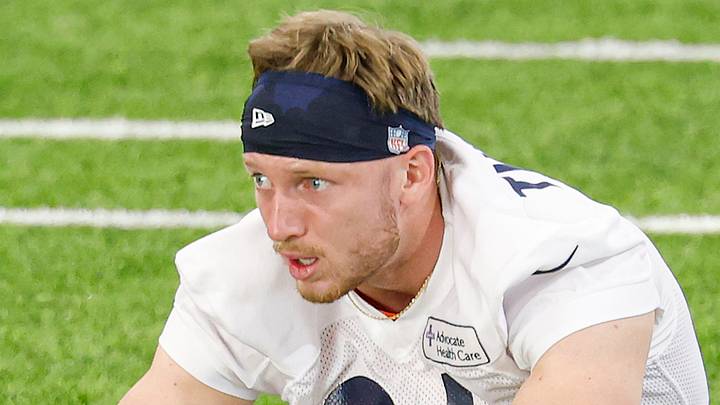 Chicago Bears safety Dillon Thieneman Chicago Bears safety Dillon Thieneman