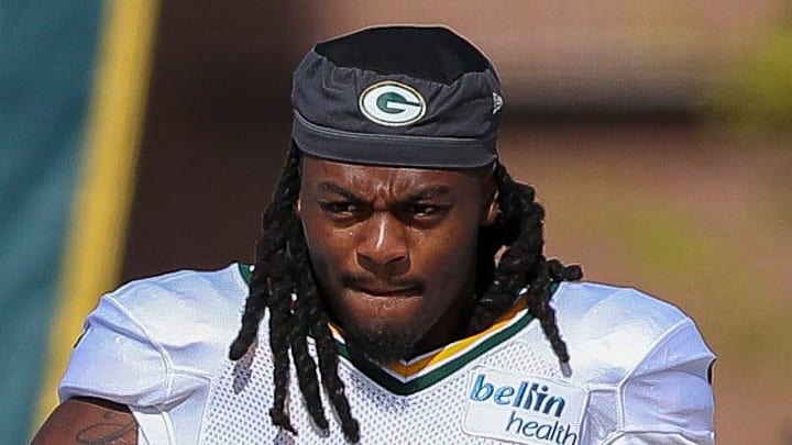 Green Bay Packers linebacker Ty’Ron Hopper.