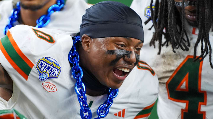 Miami Hurricanes defensive back Keionte Scott Miami Hurricanes defensive back Keionte Scott