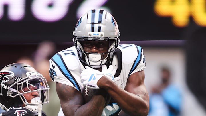 Carolina Panthers wide receiver Xavier Legette Carolina Panthers wide receiver Xavier Legette