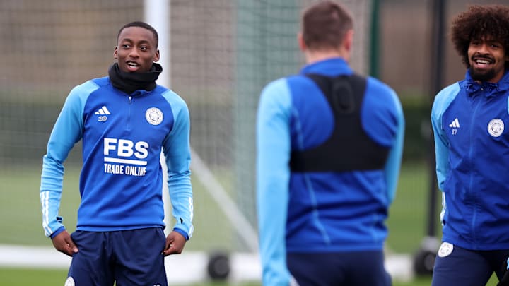 Leicester City Training Session and press conference