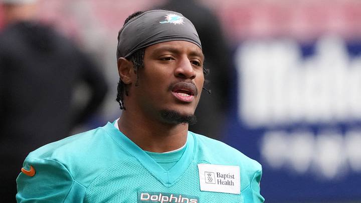 Nov 14, 2025; Madrid, Spain; Miami Dolphins cornerback Rasul Douglas (26) during practice at Estadio Riyadh Air Metropolitano. Mandatory Credit: Kirby Lee-Imagn Images Nov 14, 2025; Madrid, Spain; Miami Dolphins cornerback Rasul Douglas (26) during practice at Estadio Riyadh Air Metropolitano. Mandatory Credit: Kirby Lee-Imagn Images