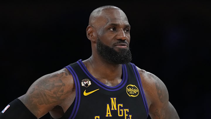 Los Angeles Lakers forward LeBron James