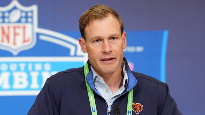 Chicago Bears coach Ben Johnson