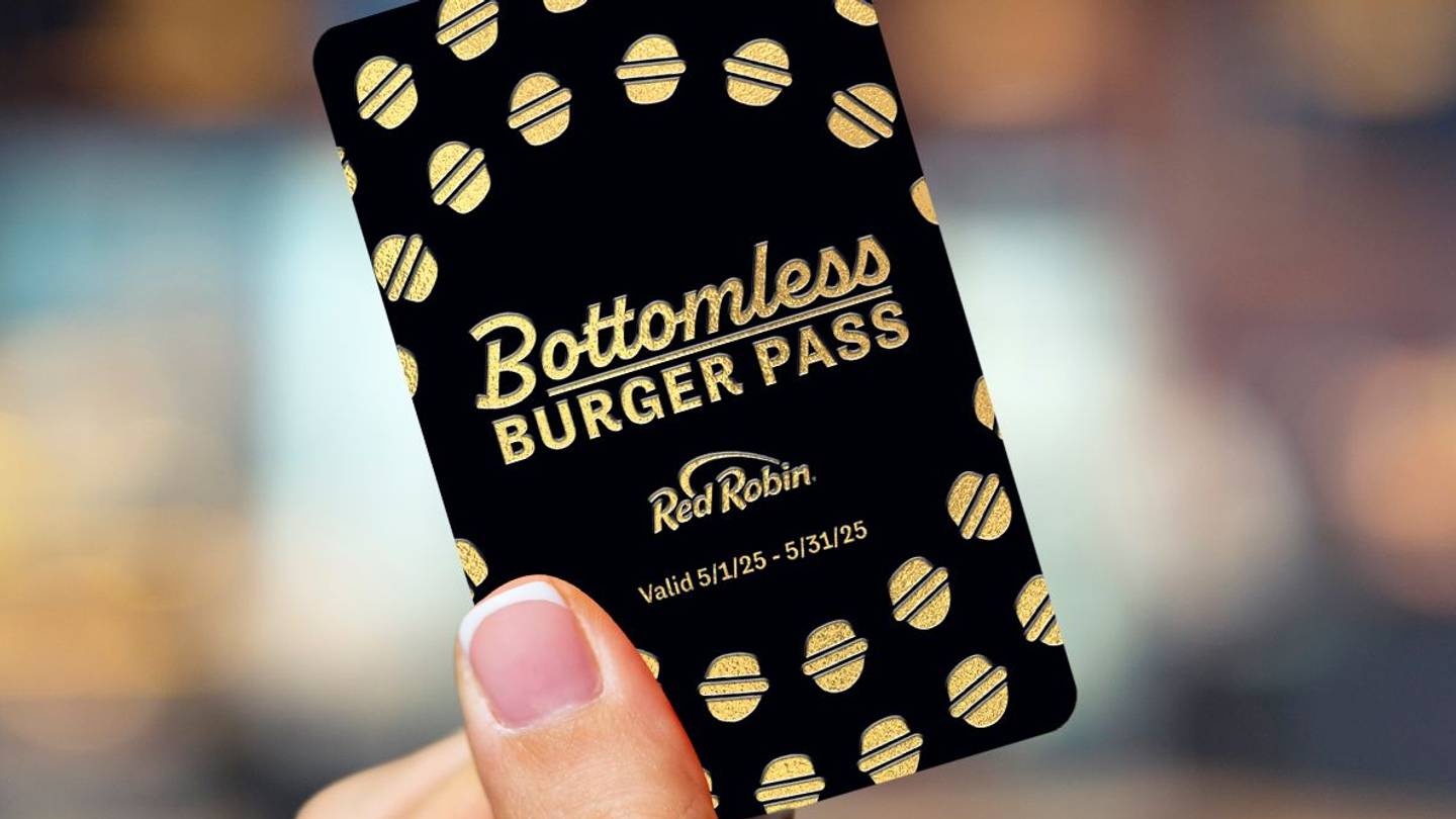 Red Robin's $20 Bottomless Burger Pass Sparks Excitement!