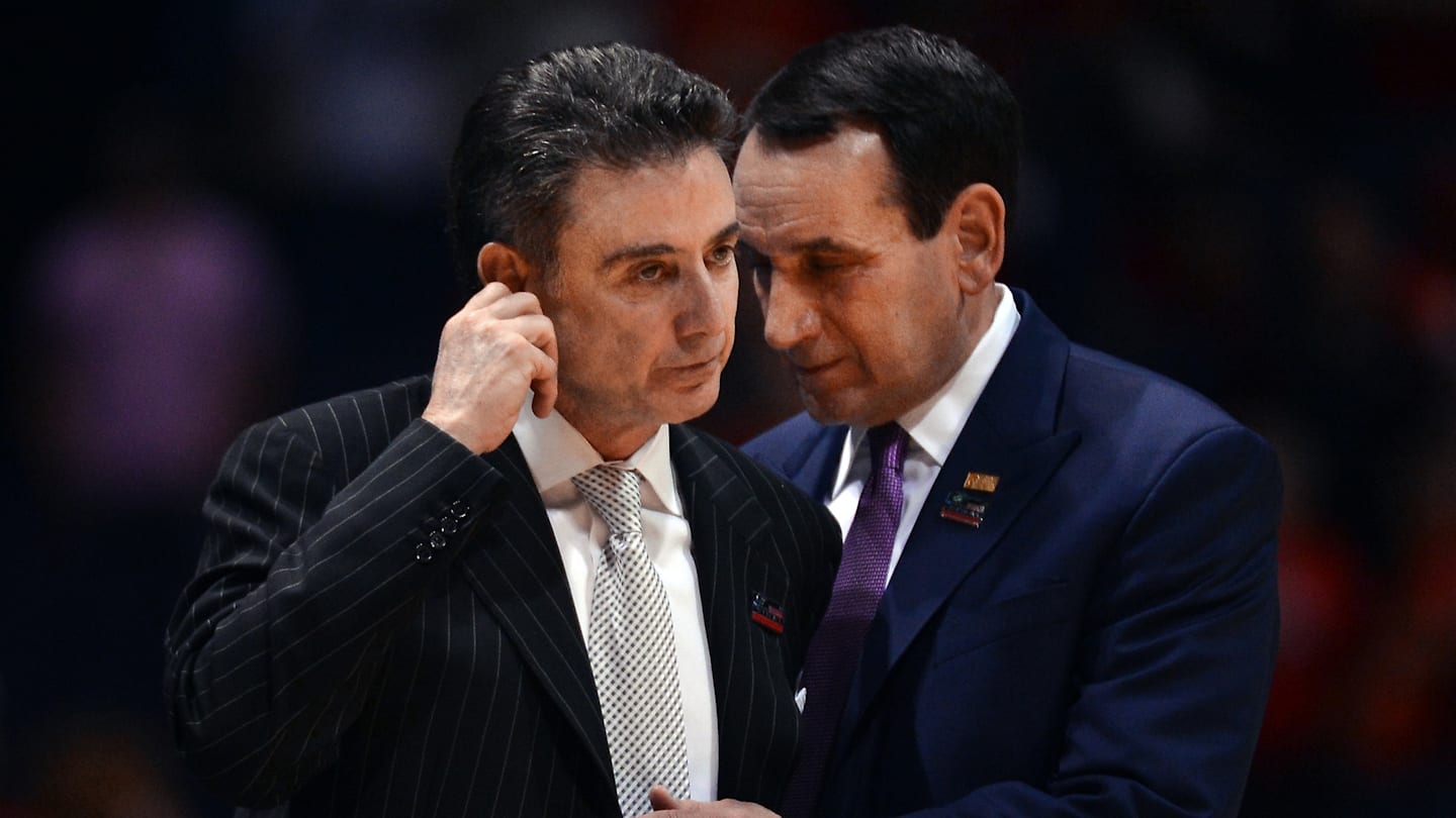 Coach K Offers Funny Reponse to Rick Pitino Bringing Up Christian Laettner’s Iconic Shot