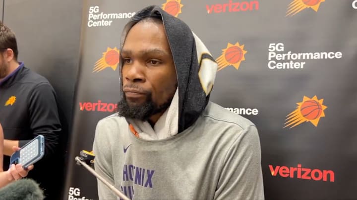 Phoenix Suns' Kevin Durant on Feb. 10, 2025.