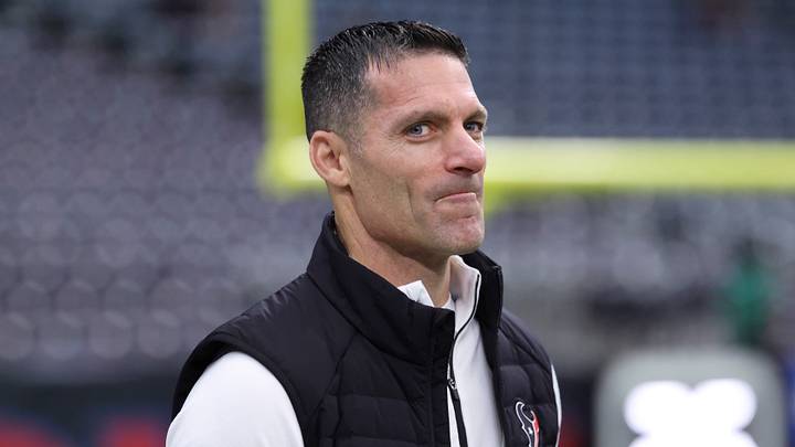 Jan 4, 2026; Houston, Texas, USA; Houston Texans general manager Nick Caserio walks on the field before the game against the Indianapolis Colts at NRG Stadium. Mandatory Credit: Troy Taormina-Imagn Images Jan 4, 2026; Houston, Texas, USA; Houston Texans general manager Nick Caserio walks on the field before the game against the Indianapolis Colts at NRG Stadium. Mandatory Credit: Troy Taormina-Imagn Images
