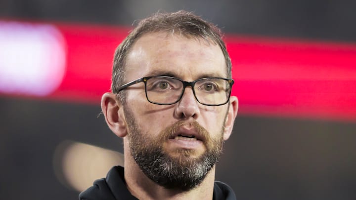 Andrew Luck at the Notre Dame v Stanford game Andrew Luck at the Notre Dame v Stanford game