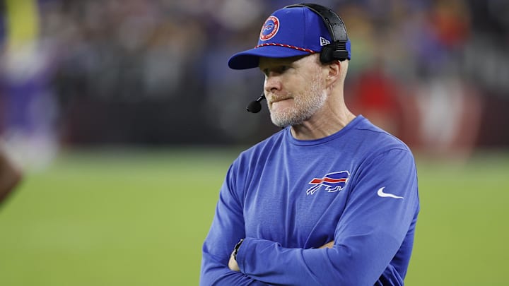 Buffalo Bills head coach Sean McDermott.