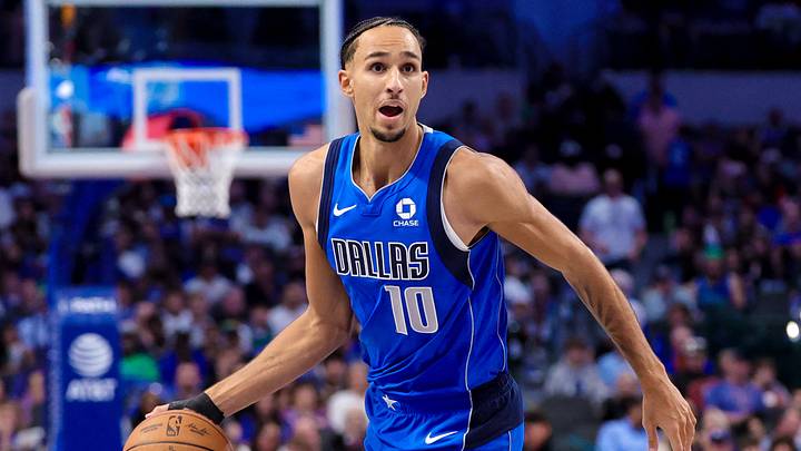 Oct 24, 2026; Dallas, Texas, USA; Dallas Mavericks forward Zaccharie Risacher (10) dribbles during the third quarter against the San Antonio Spurs at American Airlines Center. Mandatory Credit: Kevin Jairaj-Imagn Images Oct 24, 2026; Dallas, Texas, USA; Dallas Mavericks forward Zaccharie Risacher (10) dribbles during the third quarter against the San Antonio Spurs at American Airlines Center. Mandatory Credit: Kevin Jairaj-Imagn Images