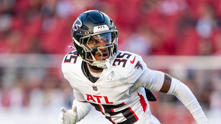 Atlanta Falcons cornerback Natrone Brooks played in all 17 games in 2025. Atlanta Falcons cornerback Natrone Brooks played in all 17 games in 2025.
