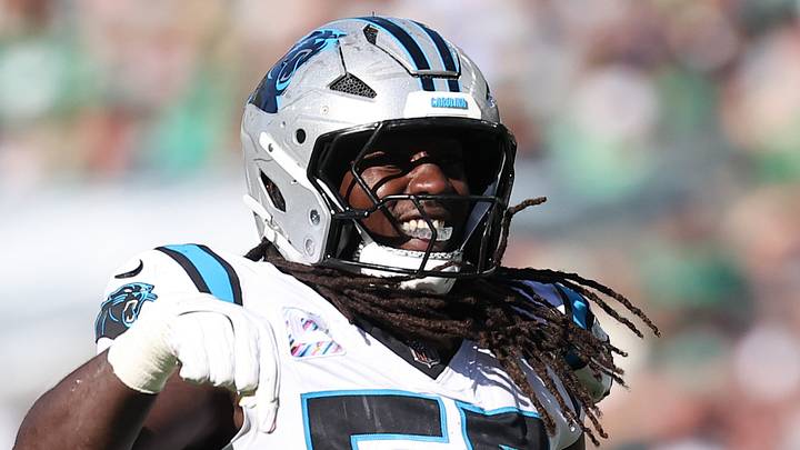 Carolina Panthers linebacker Devin Lloyd Carolina Panthers linebacker Devin Lloyd