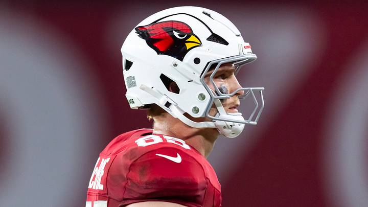 Nov 23, 2025; Glendale, Arizona, USA; Arizona Cardinals tight end Trey McBride (85) against the Jacksonville Jaguars at State Farm Stadium. Mandatory Credit: Mark J. Rebilas-Imagn Images Nov 23, 2025; Glendale, Arizona, USA; Arizona Cardinals tight end Trey McBride (85) against the Jacksonville Jaguars at State Farm Stadium. Mandatory Credit: Mark J. Rebilas-Imagn Images