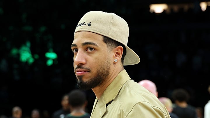 Indiana Pacers guard Tyrese Haliburton (0) during a game against the Minnesota Timberwolves. Indiana Pacers guard Tyrese Haliburton (0) during a game against the Minnesota Timberwolves.