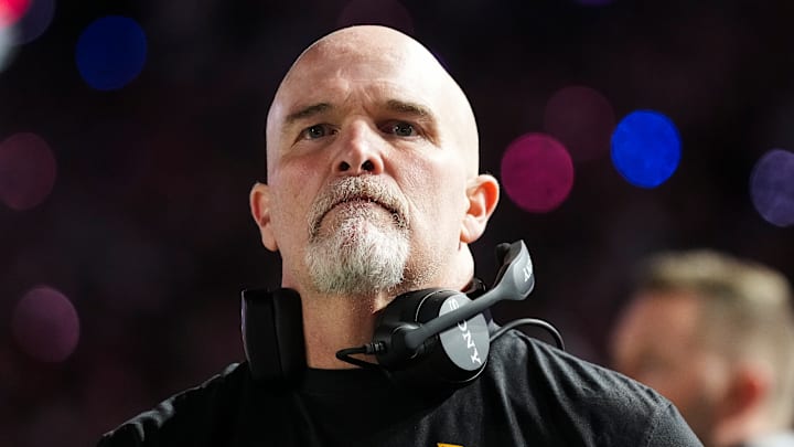 Washington Commanders head coach Dan Quinn