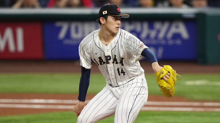 Roki Sasaki fue campeón con Japón en el Clásico Mundial