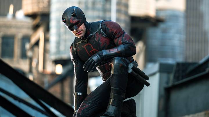 Matt Murdock / Daredevil (Charlie Cox) in Marvel Television's DAREDEVIL: BORN AGAIN SEASON 2, exclusively on Disney+. 