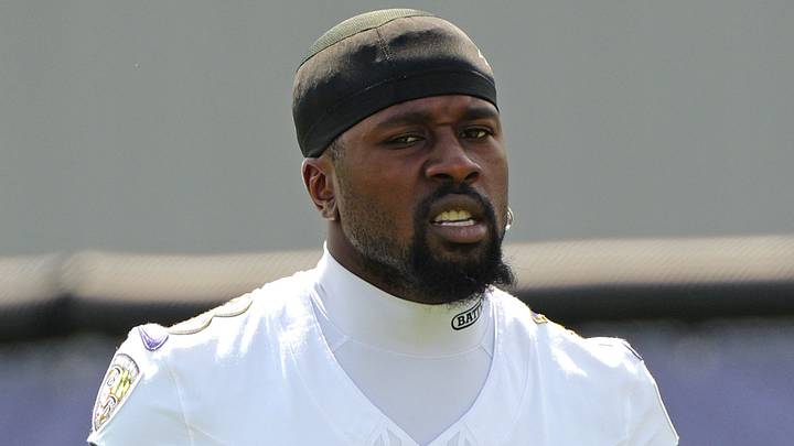 Baltimore Ravens cornerback Chidobe Awuzie Baltimore Ravens cornerback Chidobe Awuzie