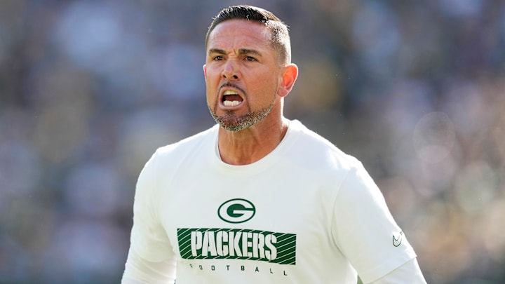 Green Bay Packers head coach Matt LaFleur