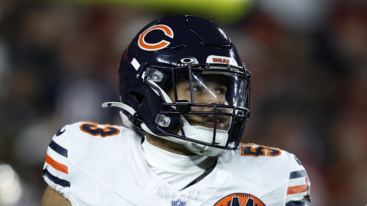 Chicago Bears linebacker T.J. Edwards
