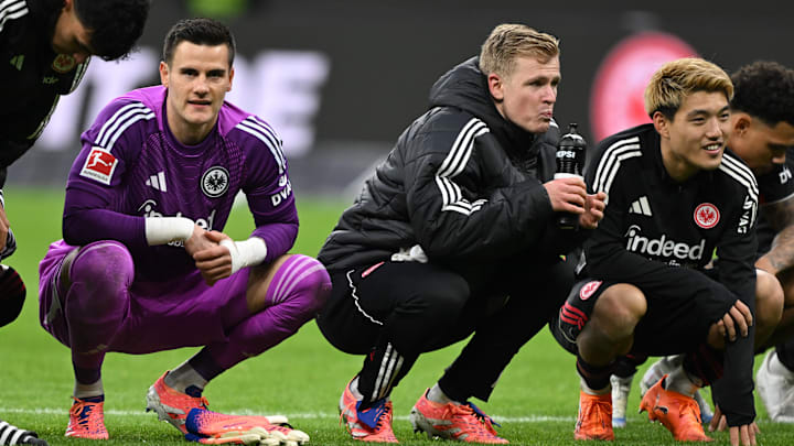 Michael Zetterer, Jonathan Burkardt und Ritsu Doan waren die drei einzigen Sommerzugänge der Eintracht Michael Zetterer, Jonathan Burkardt und Ritsu Doan waren die drei einzigen Sommerzugänge der Eintracht