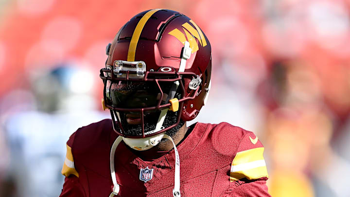 Washington Commanders cornerback Noah Igbinoghene