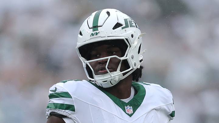 Sep 20, 2026; East Rutherford, New Jersey, USA; New York Jets defensive end David Bailey (31) stands on the field between plays against the Green Bay Packers during the first quarter at MetLife Stadium. Mandatory Credit: Brad Penner-Imagn Images Sep 20, 2026; East Rutherford, New Jersey, USA; New York Jets defensive end David Bailey (31) stands on the field between plays against the Green Bay Packers during the first quarter at MetLife Stadium. Mandatory Credit: Brad Penner-Imagn Images