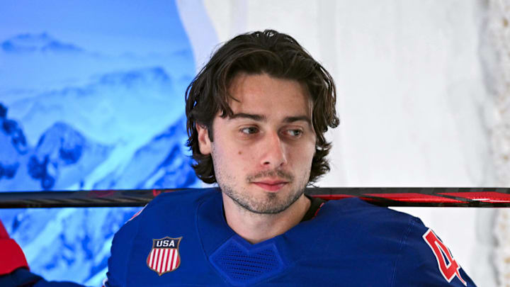 USA Hockey player QUINN HUGHES USA Hockey player QUINN HUGHES