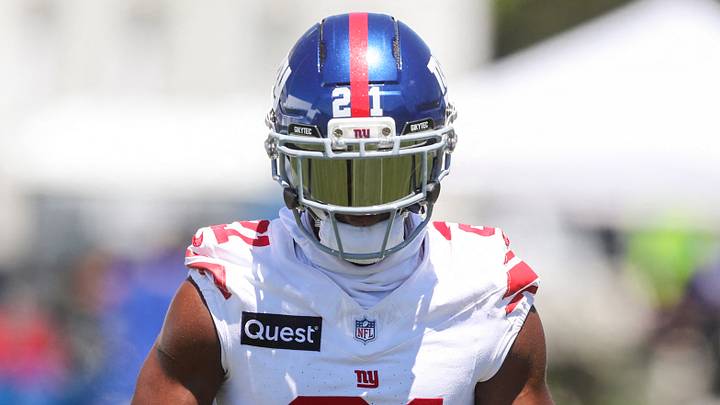 New York Giants cornerback Paulson Adebo 