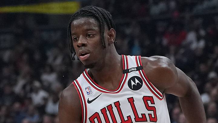 Oct 21, 2026; Toronto, Ontario, CAN; Toronto Raptors guard Jamal Shead (1) drives against Chicago Bulls forward Caleb Wilson (8) during the first quarter at Scotiabank Arena. Mandatory Credit: Nick Turchiaro-Imagn Images Oct 21, 2026; Toronto, Ontario, CAN; Toronto Raptors guard Jamal Shead (1) drives against Chicago Bulls forward Caleb Wilson (8) during the first quarter at Scotiabank Arena. Mandatory Credit: Nick Turchiaro-Imagn Images