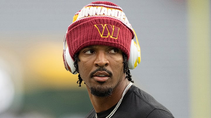 Washington Commanders quarterback Jayden Daniels Washington Commanders quarterback Jayden Daniels