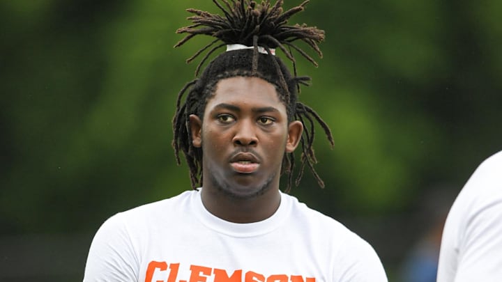 Eddie Kelly, a tight end from West Orange, Florida during Dabo Swinney Football Camp 2021 day one in Clemson Wednesday, June 2, 2021.
Dabo Swinney Football Camp 2021 Day One Eddie Kelly, a tight end from West Orange, Florida during Dabo Swinney Football Camp 2021 day one in Clemson Wednesday, June 2, 2021.
Dabo Swinney Football Camp 2021 Day One