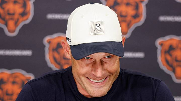Chicago Bears head coach Ben Johnson