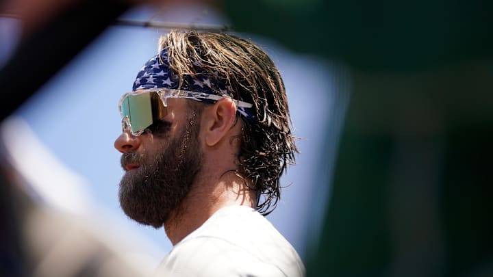 Philadelphia Phillies first baseman Bryce Harper wants nothing more than to win a World Series